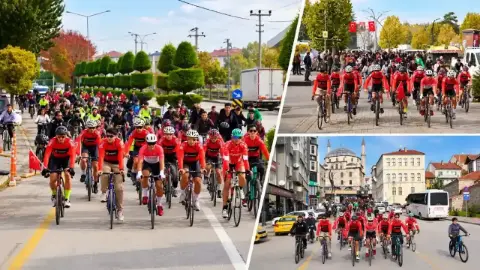 Bolu’da pedallar Cumhuriyet için çevrildi