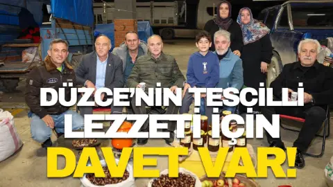 Düzce’de kuzu kestanesi pazarına davet