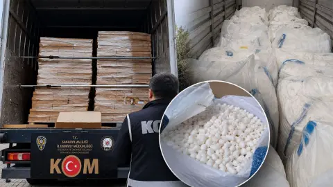 Sakarya’da durdurulan araçtan 3 milyon adet sigara filtresi çıktı!