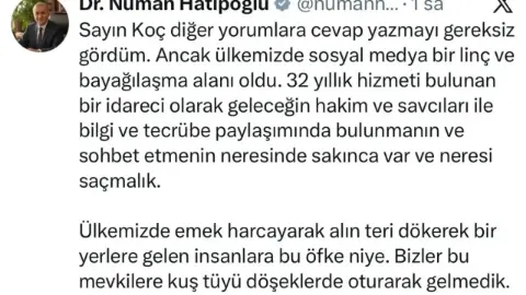 Yersiz eleştiriye Validen, tokat gibi cevap!