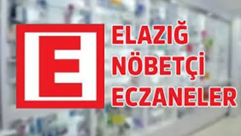 Elazığ'da bugün hangi eczaneler nöbetçi (29.10.2026)