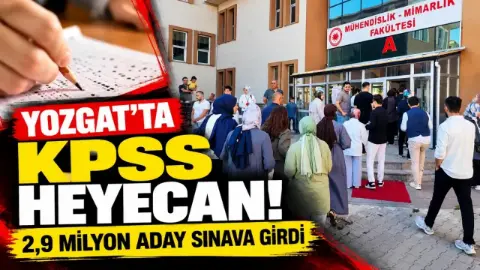 Bayburt’ta KPSS Heyecanı: 3 Milyon Aday İçin Sınav Başladı