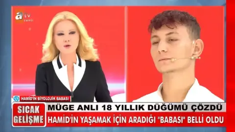 Müge Anlı'da 18 Yıllık Sır Çözüldü: "Ölmek İstemiyorum" Diyen Hamid Biyolojik Babasının Sesini İlk Kez Duydu!