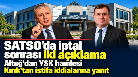 SATSO'da gündem alev alev! Akgün Altuğ YSK yolunda, Necmettin Kırık’tan istifa açıklaması