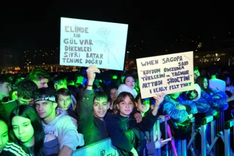 Cumhuriyet coşkusu yağmur tanımadı