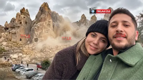 Kapadokya’daki peribacası faciasında Sakaryalı çift hayatını kaybetti