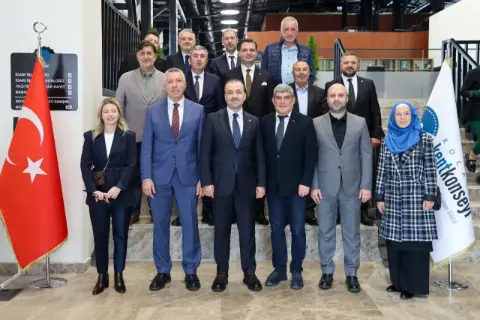 Şahin Talus’tan Yalçın ve Avcı’ya hayırlı olsun ziyareti