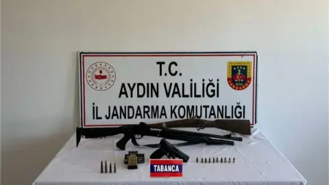 Aydın’da jandarmadan silah baskını: 1 tutuklama