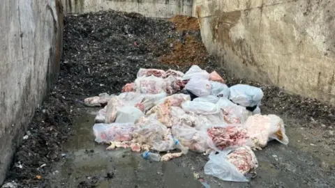 Sakarya'da 2,6 ton sucuk domuz eti tespitiyle imha edildi, işletme kapatıldı