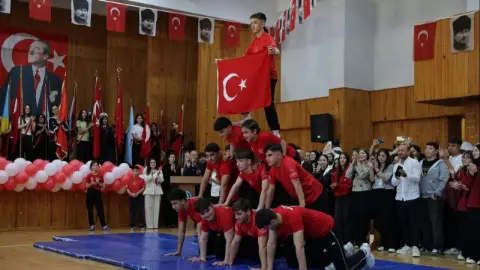Delice'de Cumhuriyetin 103. Yılı Coşkuyla Kutlandı