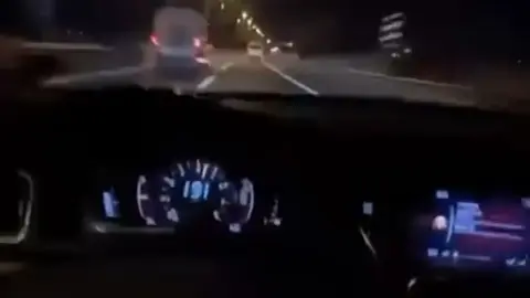 Kuzey Marmara Otoyolu'nda 232 km hızla makas atan sürücüye 145 bin lira ceza kesildi