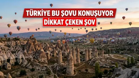 Nevşehir’de at çiftliklerinden 29 Ekim’e özel Türk bayraklı gösteri
