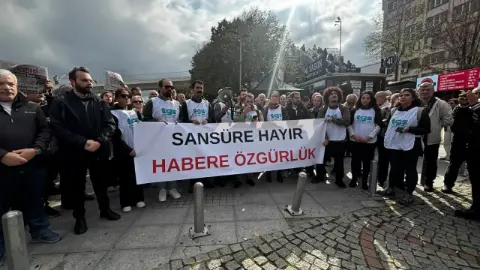 Kocaeli'de Basın Özgürlüğü İçin 'Artık Yeter' Haykırışı