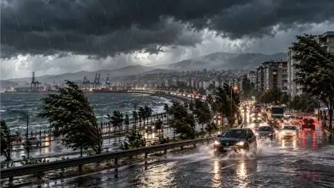 Kocaeli'de yaşayanlar dikkat! Valilikten kuvvetli yağış uyarısı geldi