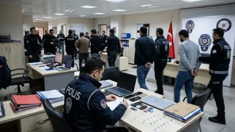 TOKİ'ye başvuru yapmak isteyen mağdurları hedef alan 8 şüpheli gözaltına alındı