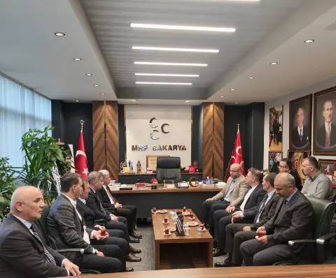 Türkav Heyeti MHP Sakarya İl Başkanlığında