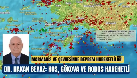 Muğla'da Sismik Hareketlilik: Uzmanlardan Ege ve Akdeniz Uyarısı