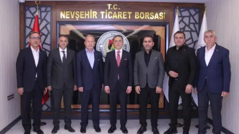 Vali Hüseyin Kök’ten NTSO Yönetimine Hayırlı Olsun Ziyareti