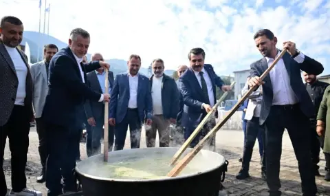 Bursa Hamamlıkızık’ta Asırlık Nebi Dede Çorbası Geleneği Yaşatıldı