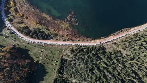 Abant’ta sonbahar güzelliği