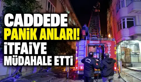 Ada Caddesi'nde hareketli dakikalar