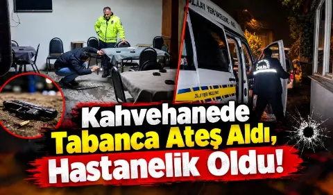 Akyazı’da kahvehanede tabancayla vuruldu