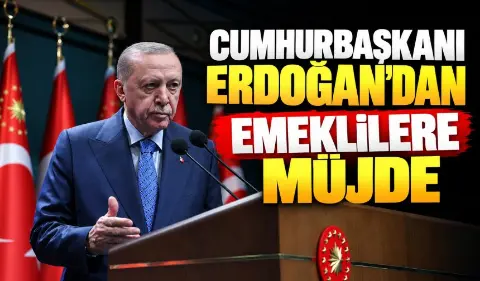 Erdoğan'dan emeklilere''müjde'' sinyali! 2027'yi işaret etti
