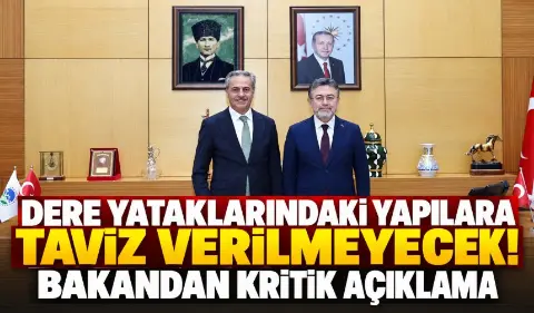 Dere yataklarındaki yapılar için kritik açıklama!