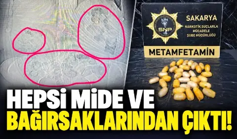 Uyuşturucuyu yutarak taşımaya çalışan kadın kurye Sakarya'da yakalandı