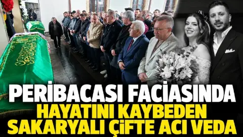 Peribacası faciasında hayatını kaybeden çifte acı veda