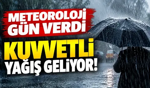 Sakarya'da kuvvetli yağış bekleniyor