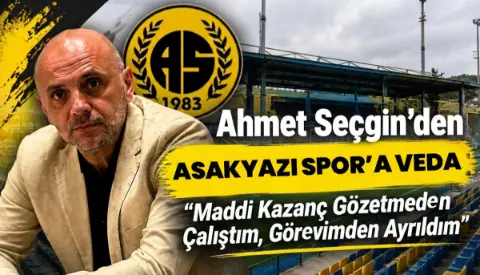 Akyazıspor’da Şok Ayrılık: Teknik Direktör Ahmet Seçgin Görevini Bıraktı