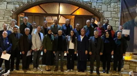 Ak parti Aliağa İlçe Teşkilatından Mahalle Başkanları Toplantısı