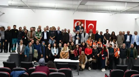 Dağcılık efsanesi Tunç Fındık, BOZDAK’ın konuğu olarak Kırıkkale’deydi