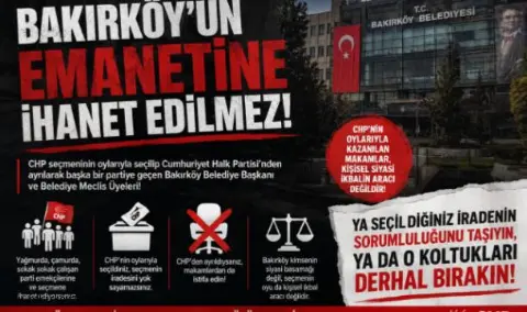 Bakırköy’ün Emanetine İhanet Edilmez!