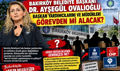 Belediye Başkanı Dr. Ayşegül Ovalıoğlu "başkan Yardımcılarını Ve Müdürleri Görevden Mi Alacak"?
