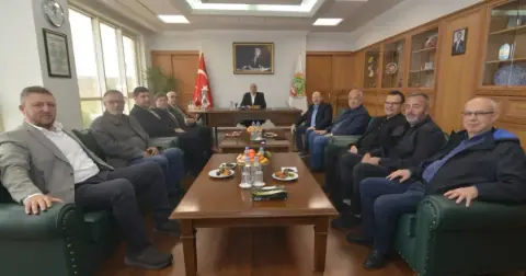 Emlak Müşavirleri Derneğinden Edirne Ticaret Borsasına Ziyaret