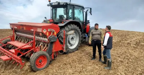 Pehlivanköy’de Çeltik Hasadında Biçerdöver Denetimleri Yapılıyor