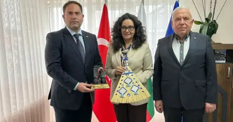 ETSO Başkanı Irmak ve ESOB Başkanı Özen’den Bulgaristan Başkonsolosuna Ziyaret