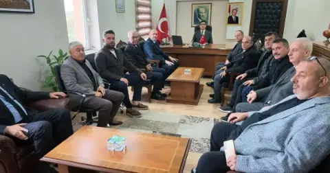 MHP Edirne İl Başkanı Biçer’den Kaymakam Tutar’a Ziyaret