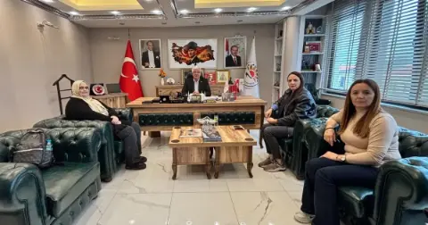 İpsala Çikolataları Kadın Kooperatifi’nden Başkan Atay’a ziyaret