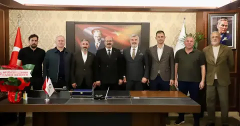 MHP Çerkezköy İlçe Başkanı Berber'den Ahmet Çetin'e Ziyaret