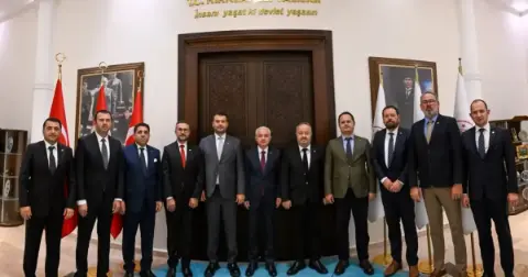 Vali Turan, LTSO Yönetimini Kabul Etti