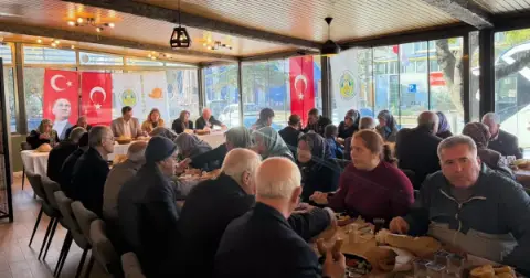 Vize’de Şehit ve Gazi Aileleriyle Kahvaltı Buluşması