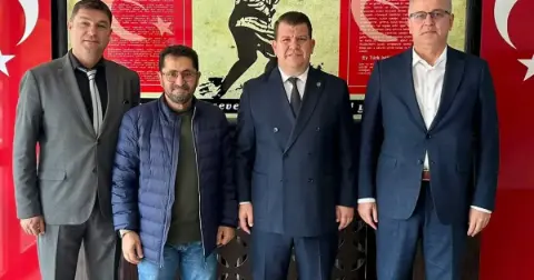 Keşan Milli Eğitim Müdürü Kemik'e Ziyaret