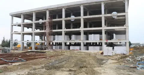 Tekirdağ'da Depremde Hizmeti Sürdürecek Hastane İçin Yeni Sistem Kullanılıyor
