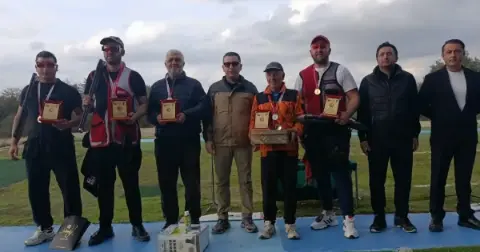 Cumhuriyet Kupası Trap Atıcılık Müsabakası Düzenlendi