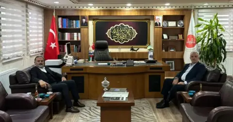 Havsa İlçe Müftüsü Ateş’ten Gebze’ye Müftüsüne Ziyaret