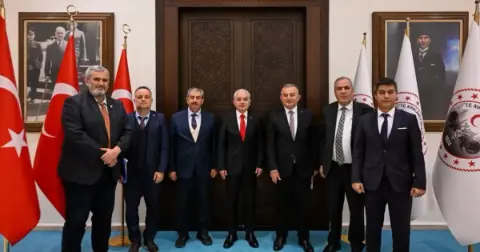 Vali Turan, TEİAŞ Heyetini Kabul Etti