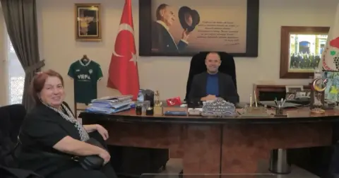 Gülay Tülüş’ten Başkan Bulut’a Ziyaret